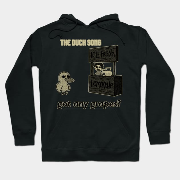 the duck song// black white design T-Shirt Hoodie by YukieapparelShop